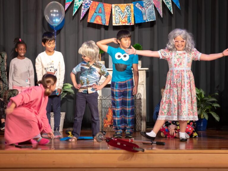 Third grade theater arts production