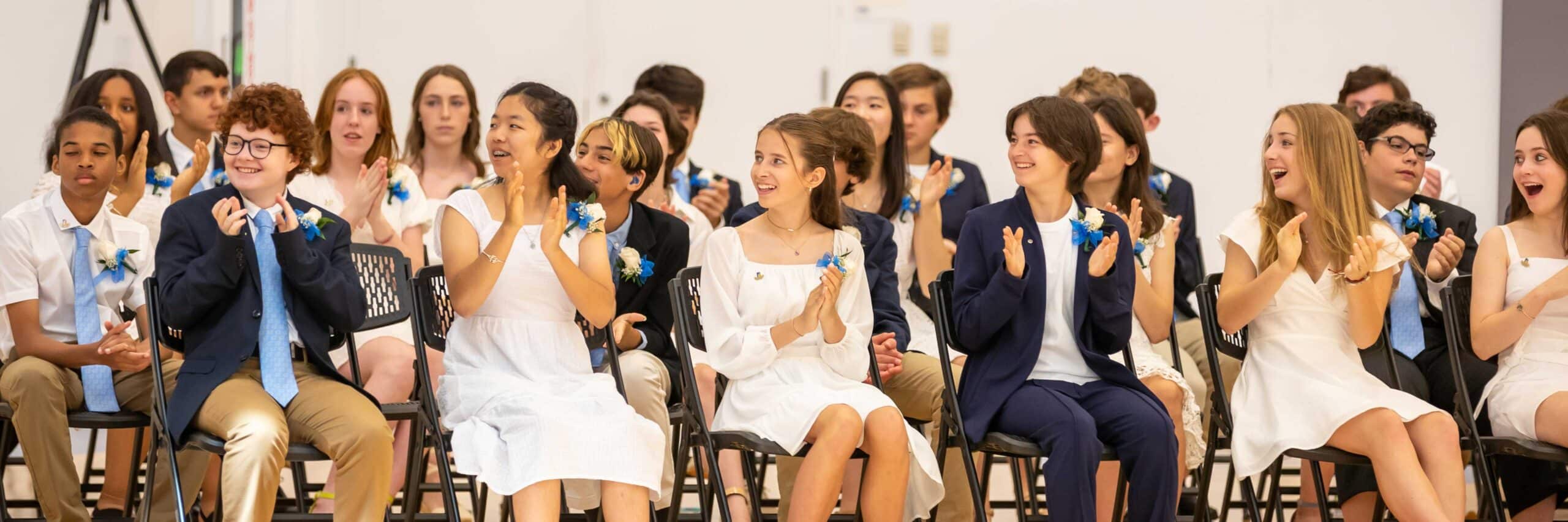 Members of the Class of 2022 at graduation