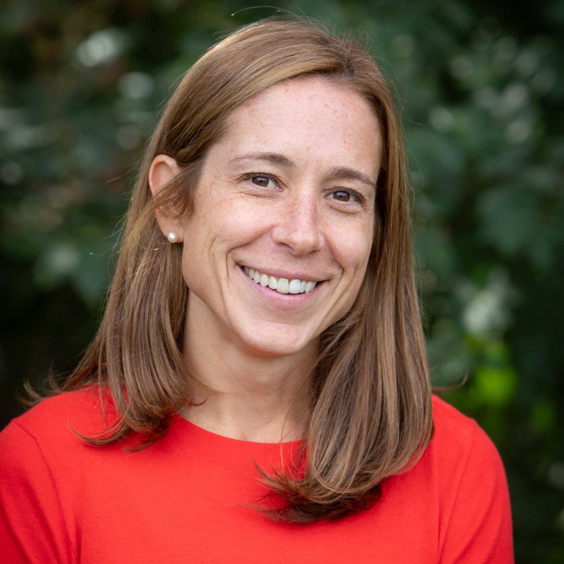 Physical education teacher and Admissions Liaison Abbey Nyland