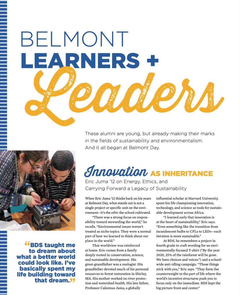 Learners and Leaders article cover on innovation